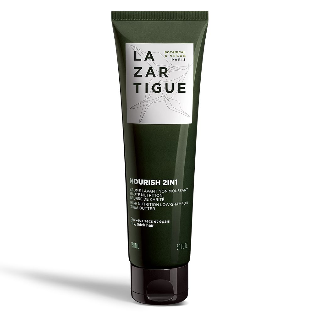 Lazartigue, Nourish 2In1, Vegano, Shampoo per capelli, Per nutrire, 150 ml - Cosmova