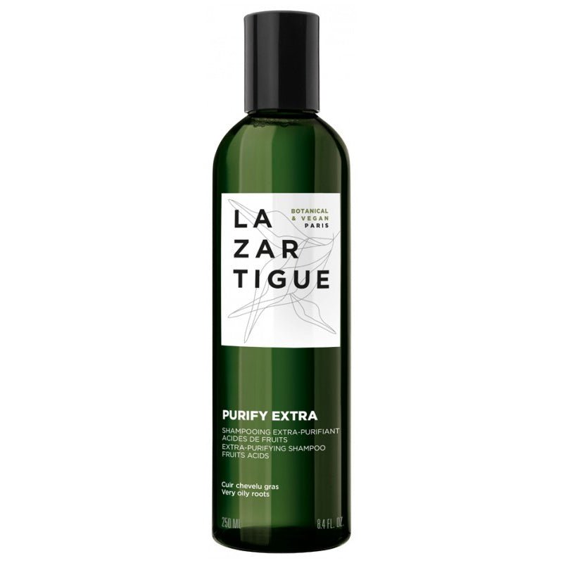 Lazartigue, Purify Extra, Vegano, Shampoo per capelli, Per un'ulteriore purificazione, 250 ml - Cosmova