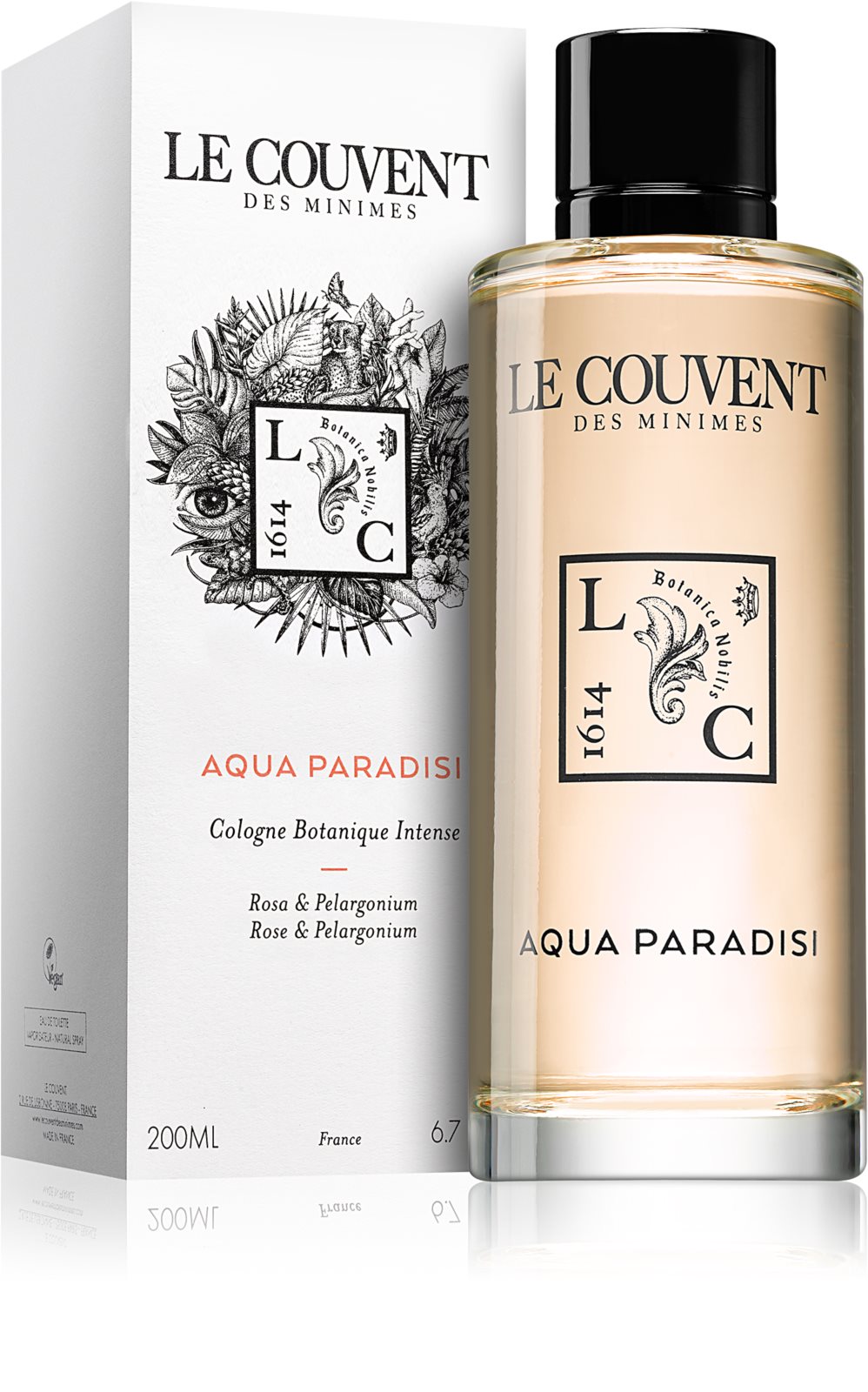Le Couvent Maison de Parfum, Botanical - Aqua Paradisi, Acqua di Colonia, Unisex, 200 ml - Cosmova