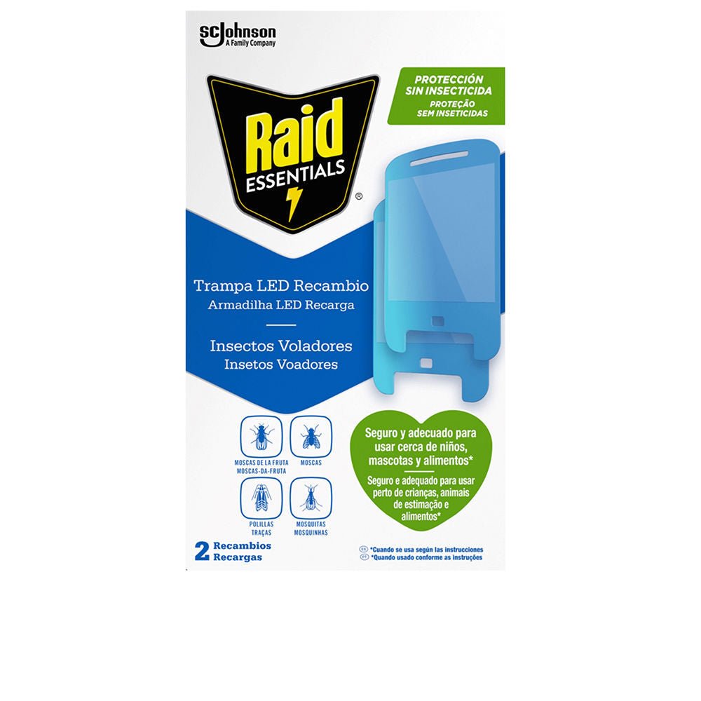 LED insect trap light without insecticide x 2 refills - Cosmova