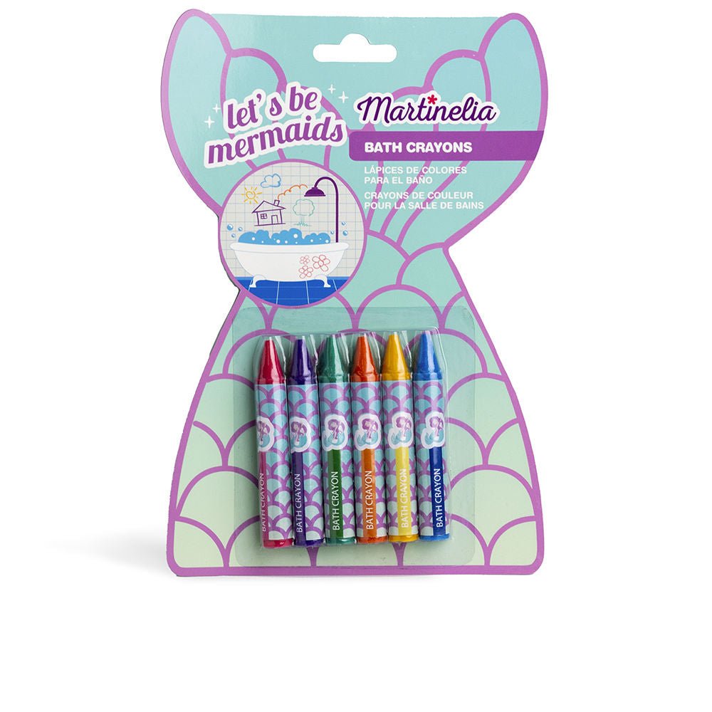LET&39;S BE MERMAIDS BATH PENCILS CASE 6 pcs - Cosmova