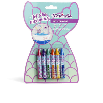 LET'S BE MERMAIDS BATH PENCILS CASE 6 pz