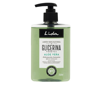 LIDA 100% NATURAL SOAP hands glycerin and aloe vera 250 ml