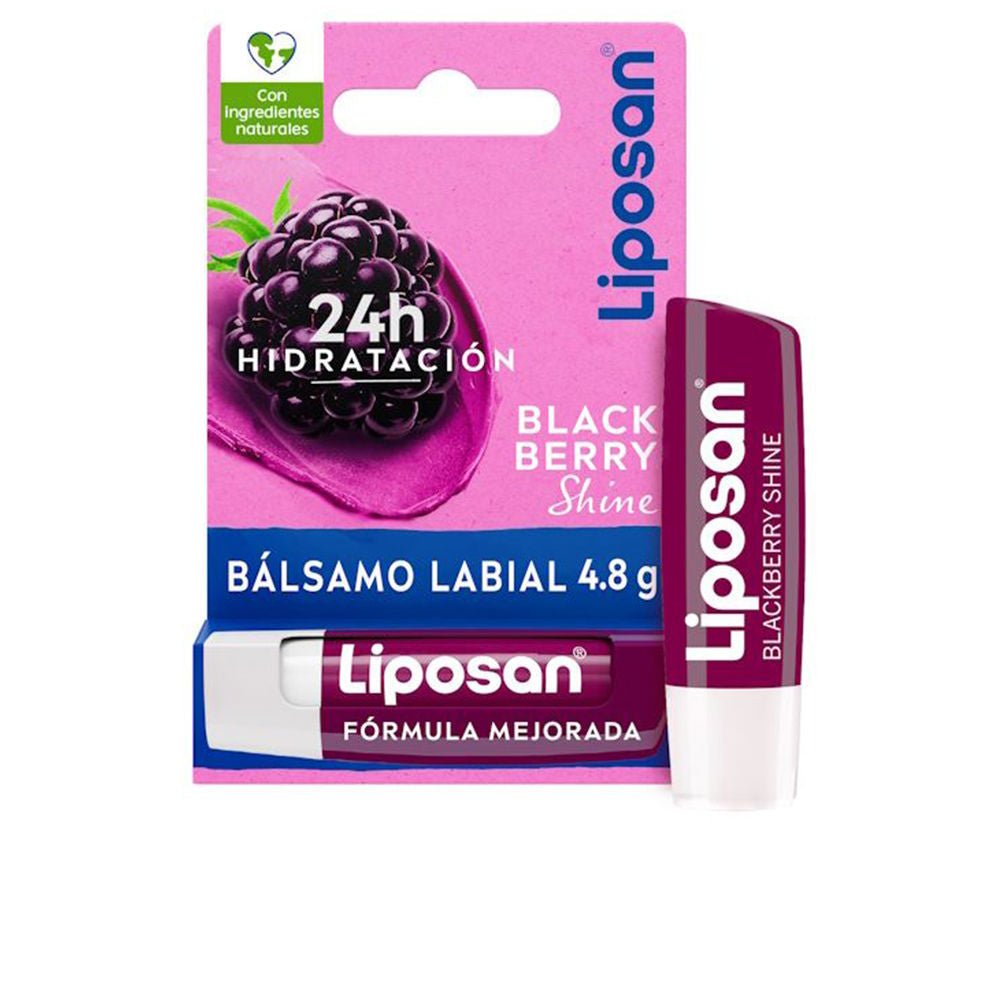 LIPOSAN BLACKBERRY SHINE lip balm 4.8 gr - Cosmova