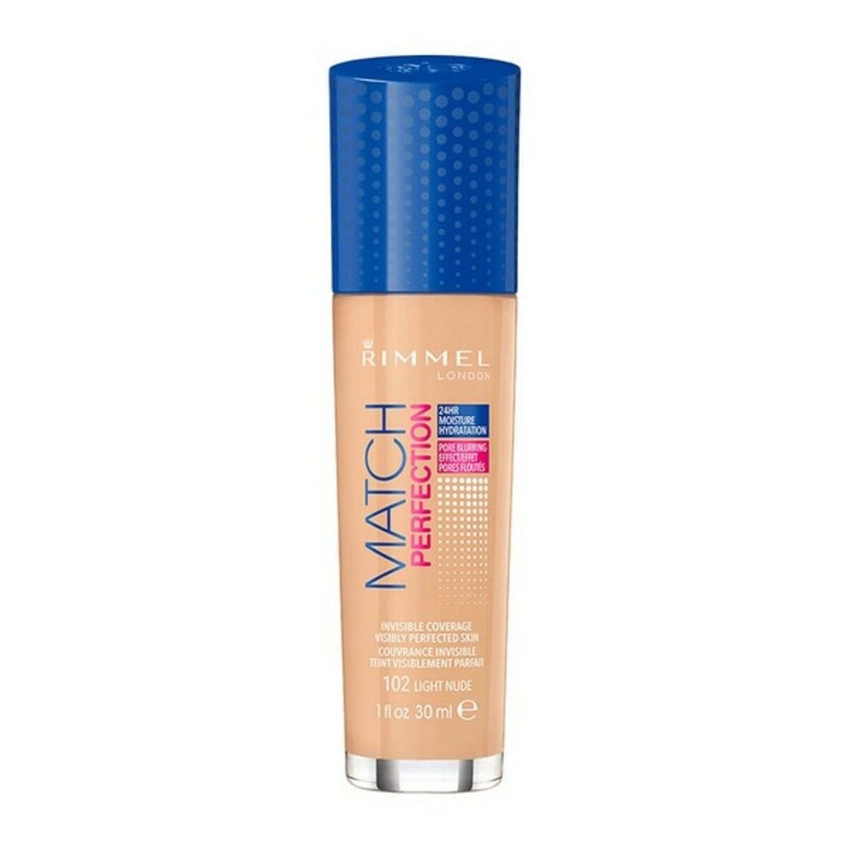 Liquid Make Up Base Match Perfection Rimmel London (30 ml) - Cosmova