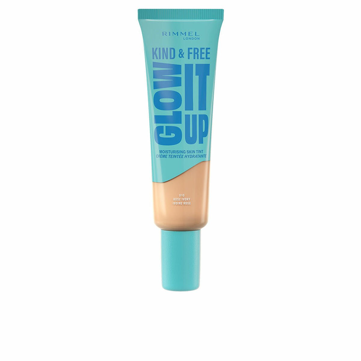 Baza lichida de machiaj Rimmel London KIND & FREE Nº 010-Rose Ivory 30 ml-0