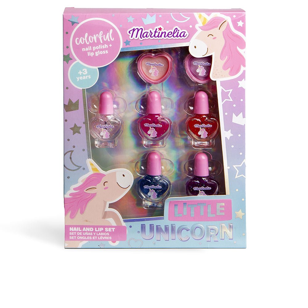 LITTLE UNICORN unghie e LIPS CASE 7 pz - Cosmova