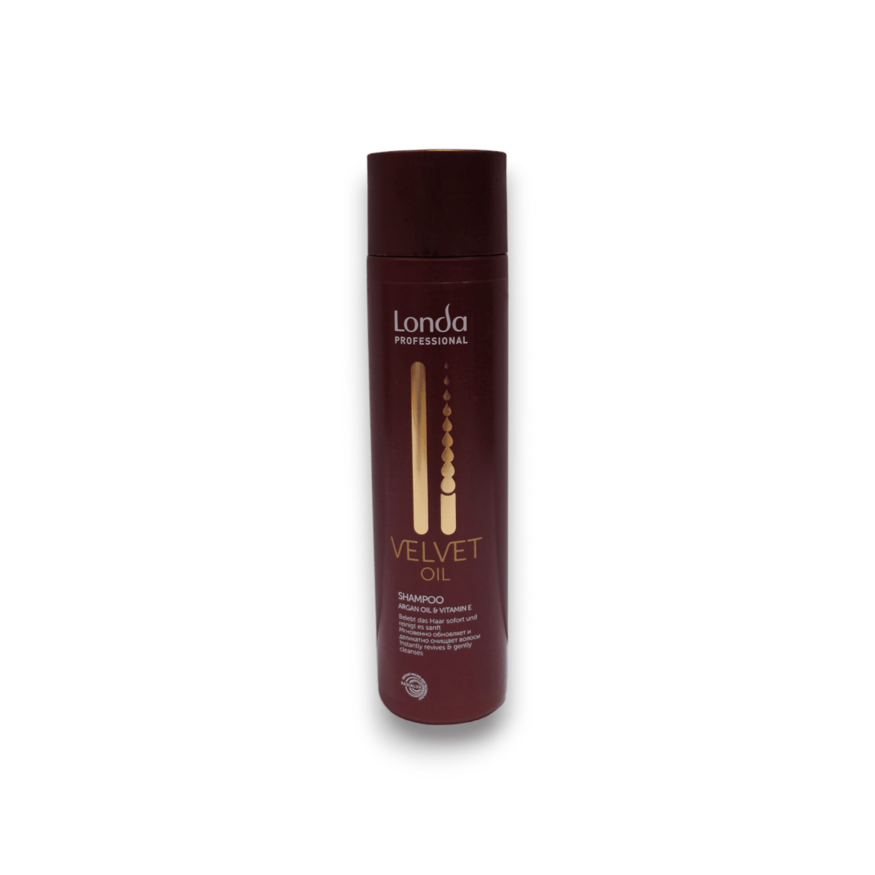 Londa Professional, Velvet Oil, Olio di Argan e vitamina E, Shampoo per capelli, Per la riparazione, 250 ml - Cosmova