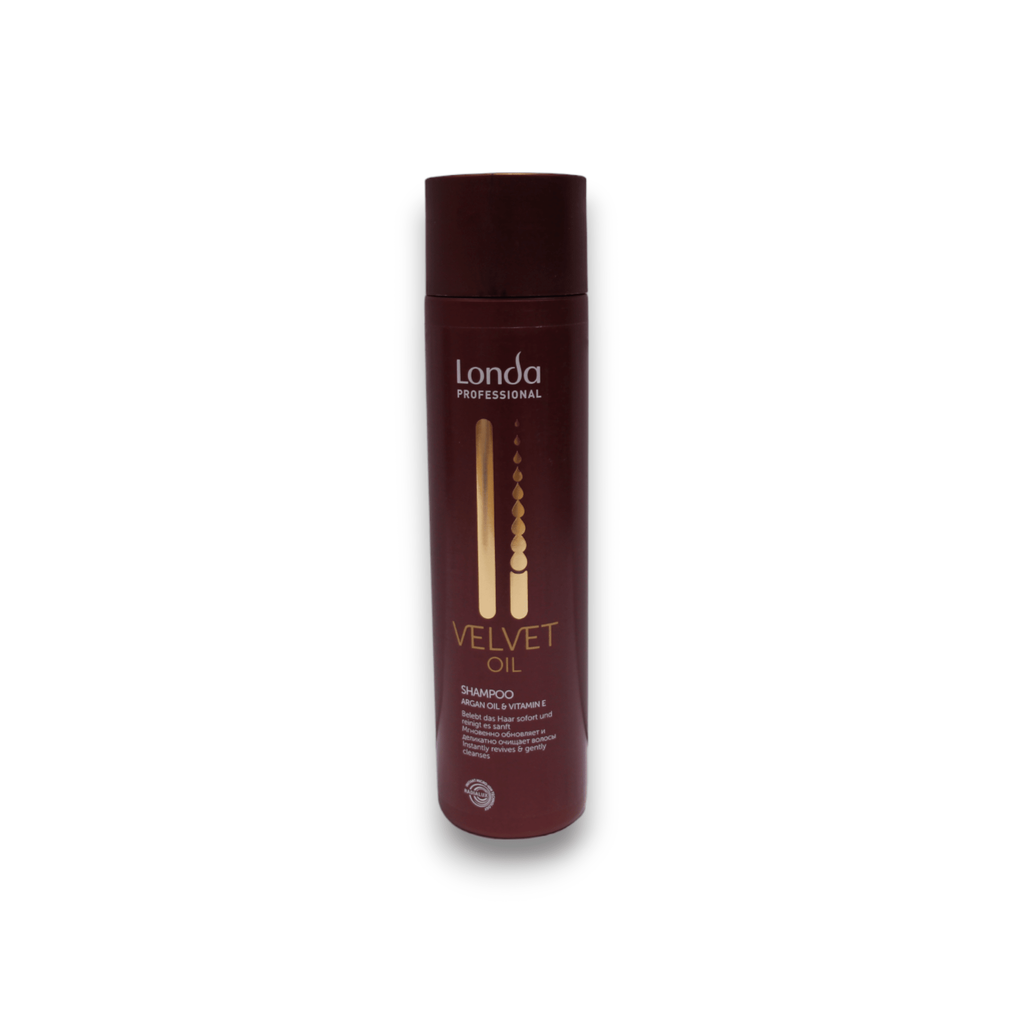Londa Professional, Velvet Oil, Olio di Argan e vitamina E, Shampoo per capelli, Per la riparazione, 250 ml - Cosmova