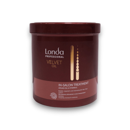 Londa Professional, Velvet Oil, Olio di Argan e vitamina E, Trattamento con crema per capelli, Per la riparazione, 750 ml