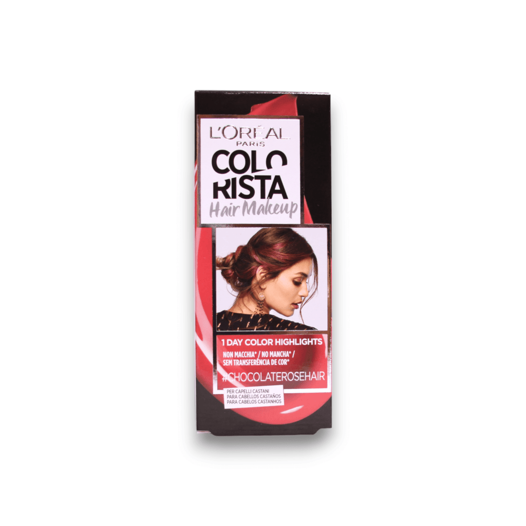 L'Oreal Paris, Colorista Hair Makeup, Tintura per capelli semi-permanente, CHOCOLATEROSEHAIR, 30 ml - Cosmova