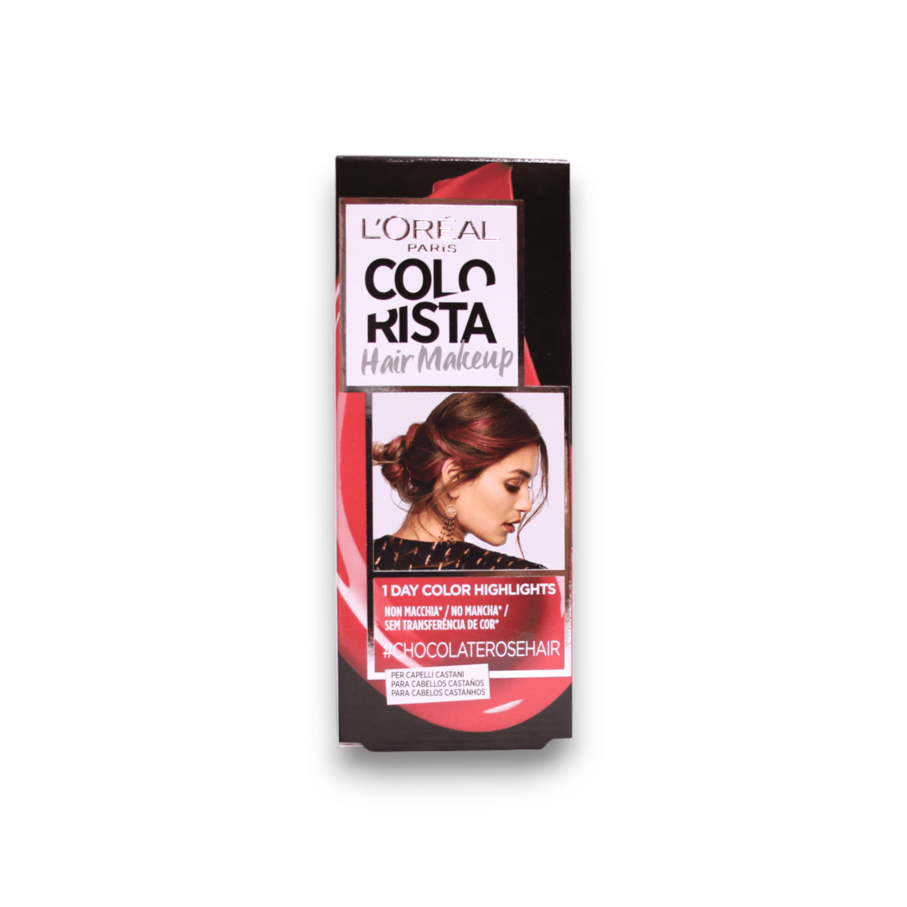 L'Oreal Paris, Colorista Hair Makeup, Tintura per capelli semi-permanente, CHOCOLATEROSEHAIR, 30 ml - Cosmova