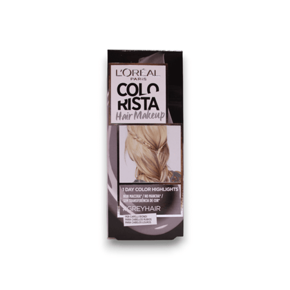L'Oreal Paris, Colorista Hair Makeup, Tintura per capelli semi-permanente, #GREYHAIR, 30 ml