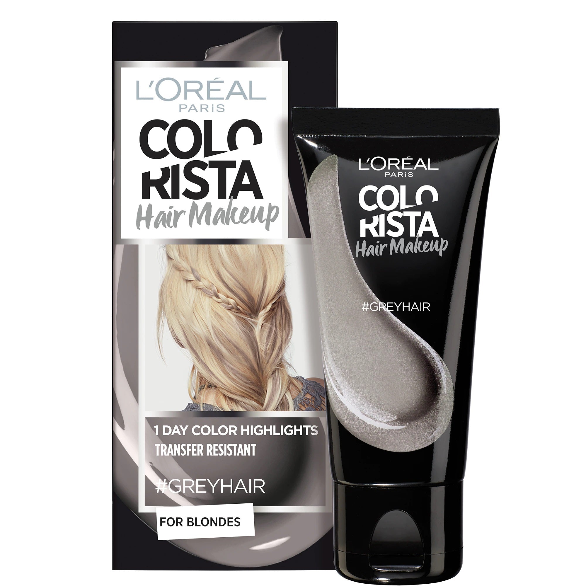 L'Oreal Paris, Colorista Hair Makeup, Tintura per capelli semi-permanente, GREYHAIR, 30 ml - Cosmova
