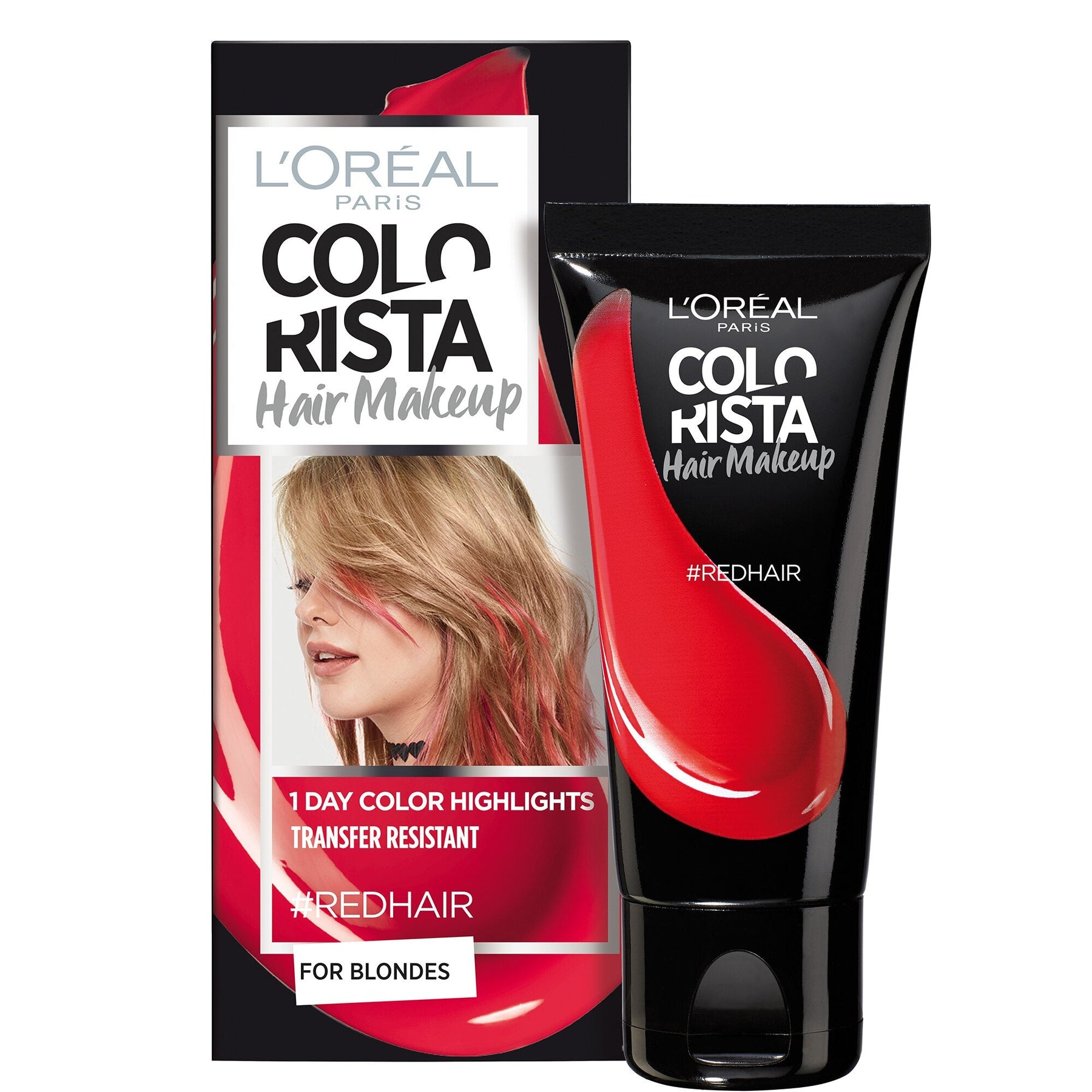 L'Oreal Paris, Colorista Hair Makeup, Tintura per capelli semi-permanente, REDHAIR, 30 ml - Cosmova