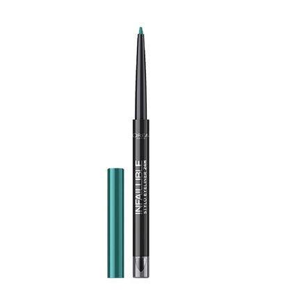 L'Oreal Paris, Infaillible 24H, Impermeabile, Contorno, Matita eyeliner in gel, 313, Kaki Irresistibile, 10 g