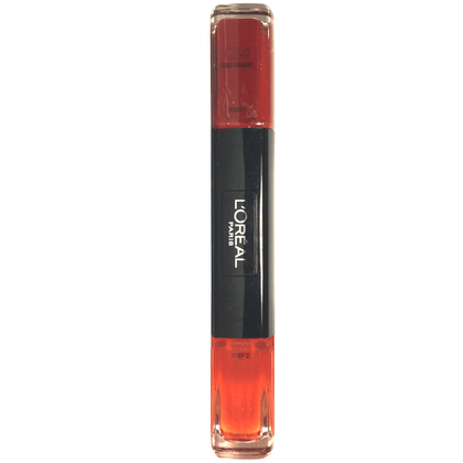 L'Oreal Paris, Infallible, Smalto per unghie 2-in-1, 034, Rabbia rossa, 2 x, 5 ml