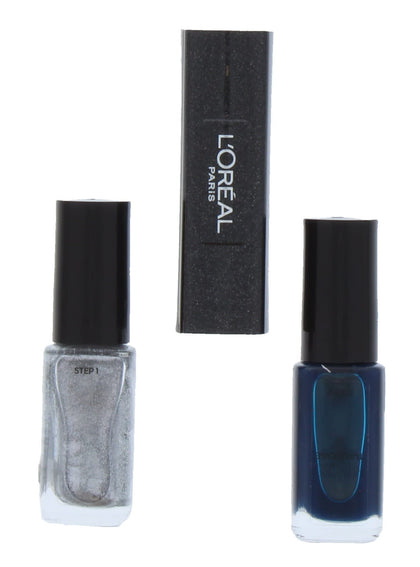 L'Oréal Paris, Infaillible, Smalto per unghie 2-in-1, MTX 030, Turchese, 2 x, 5 ml