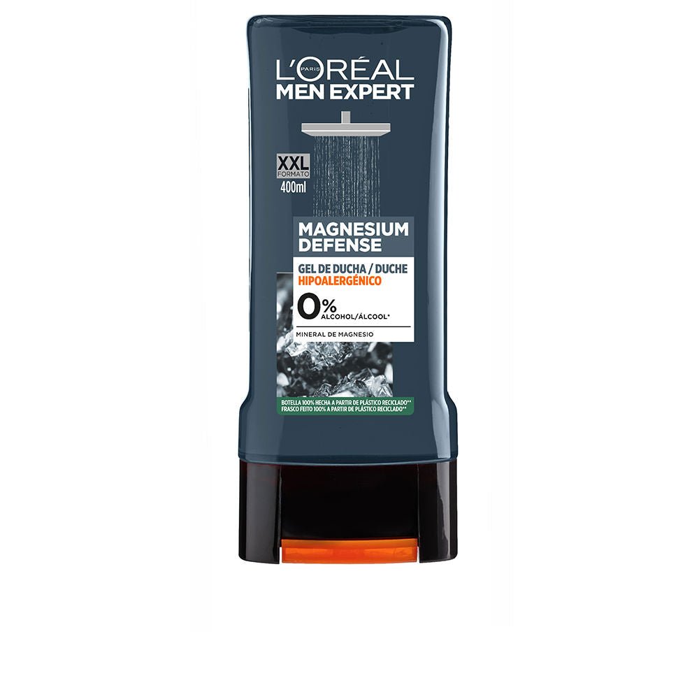 L'Oréal Paris MEN EXPERT MAGNESIUM DEFENCE Gel doccia 0% 400 ml - Bild 1