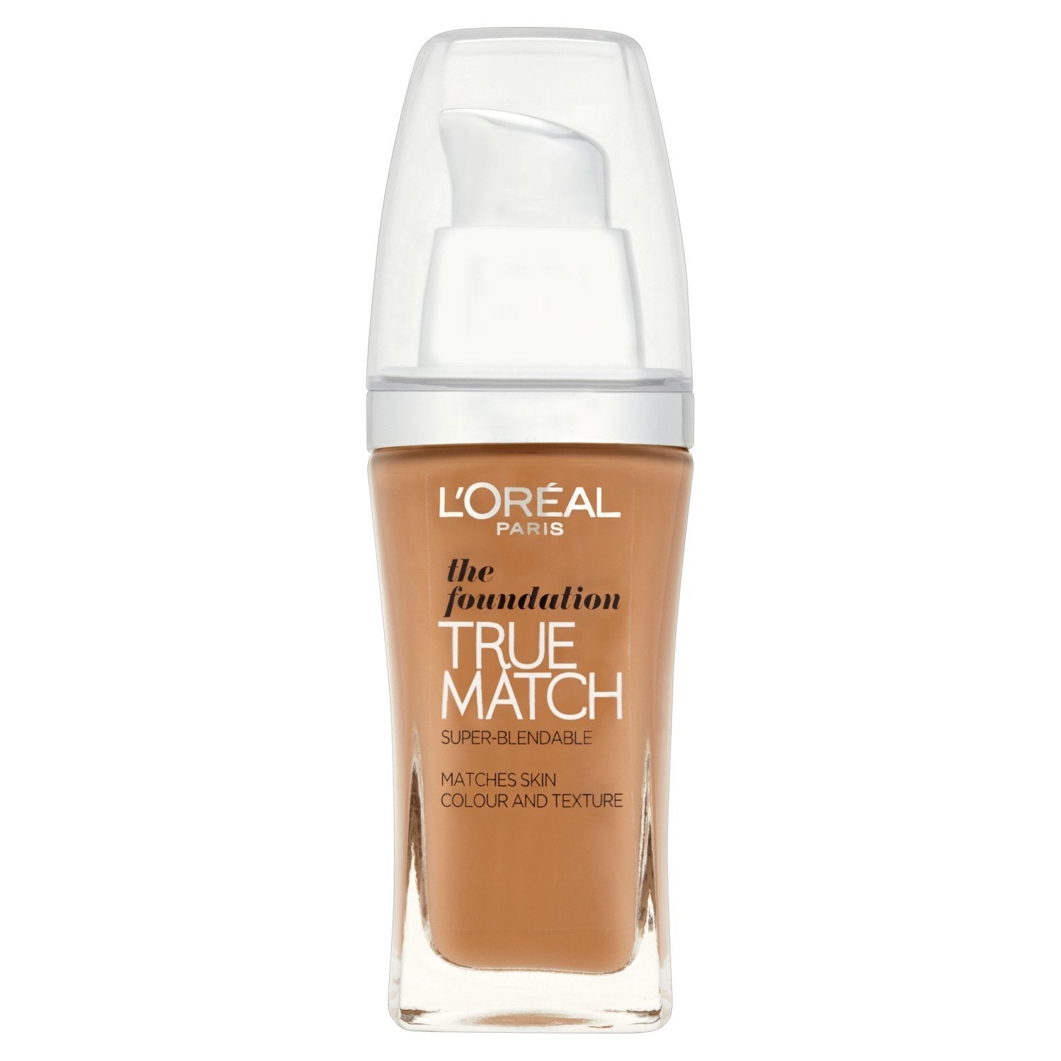 L'Oreal Paris, True Match, Fondotinta liquido, C7, Ambre Rose, SPF 17, 30 ml - Cosmova