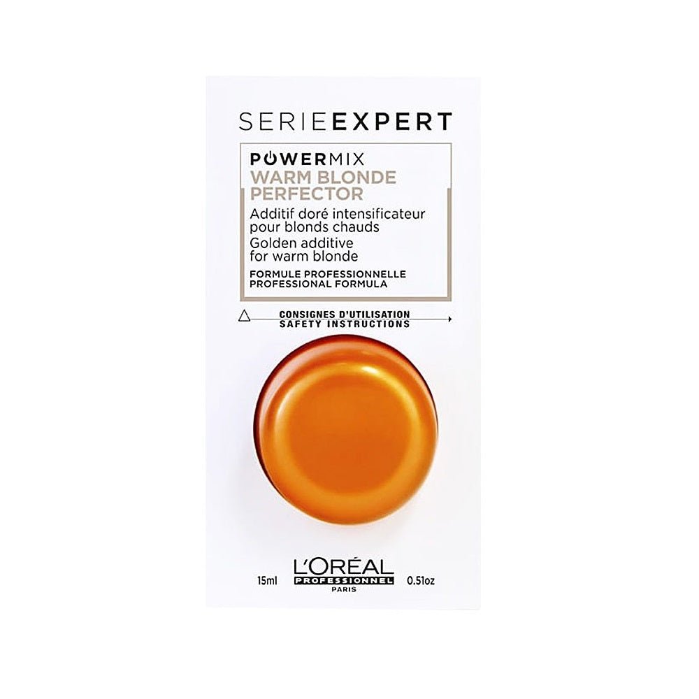 L'Oreal Professionnel, Serie Expert PowerMix Shot, Trattamento con crema per capelli, Biondo caldo, 15 ml - Cosmova