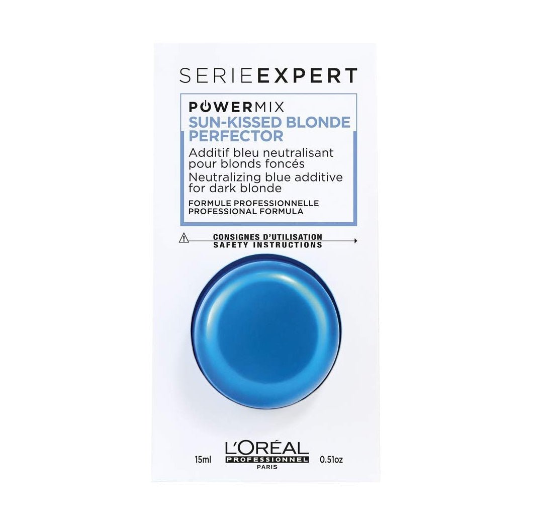 L'Oreal Professionnel, Serie Expert PowerMix Shot, Trattamento con crema per capelli, Neutralizzazione per biondo scuro, 15 ml - Cosmova