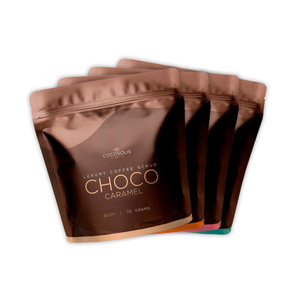 LUXURY COFFEE scrub BOX set 4 pz