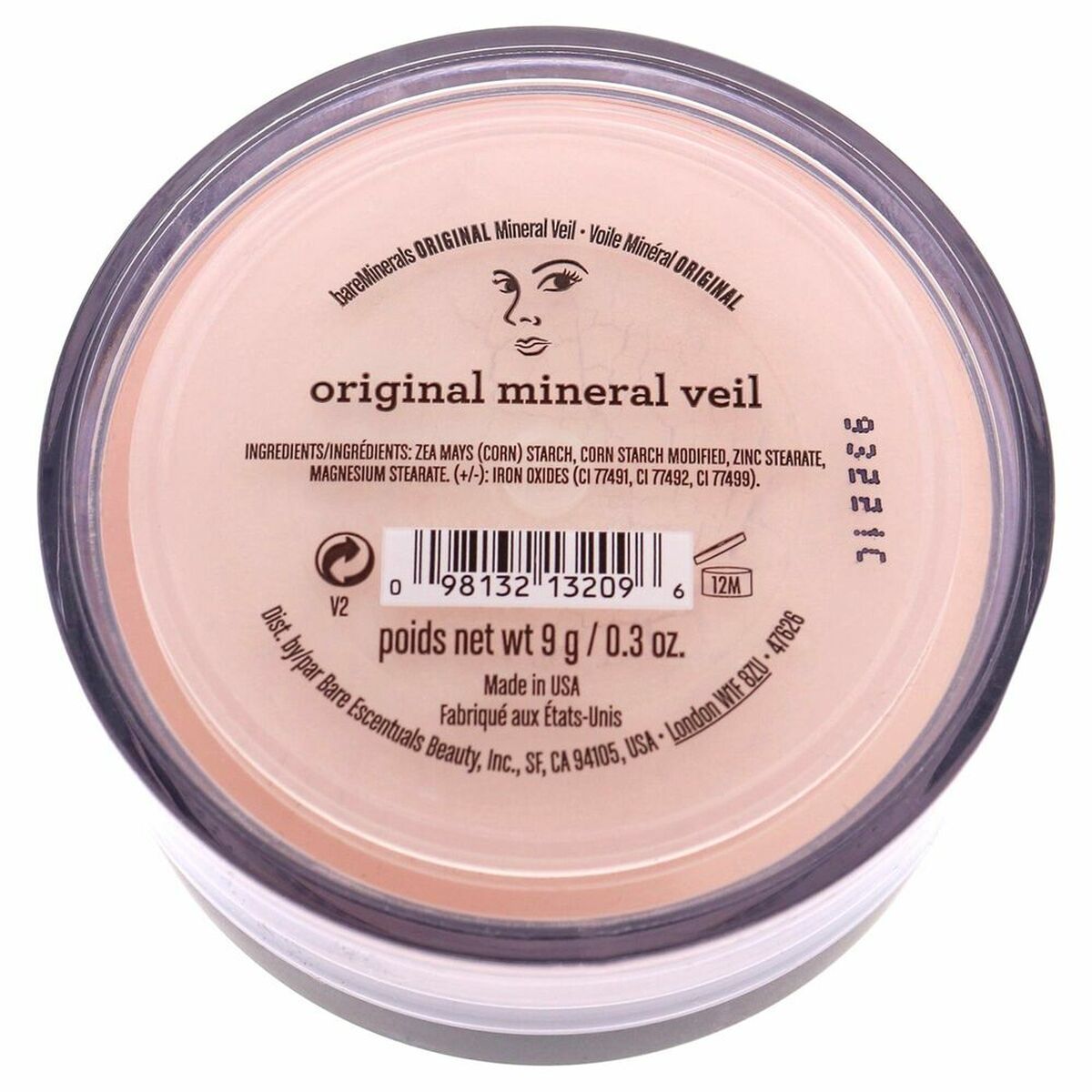 Make-up Fixing Powders bareMinerals Mineral Veil 9 g - Cosmova