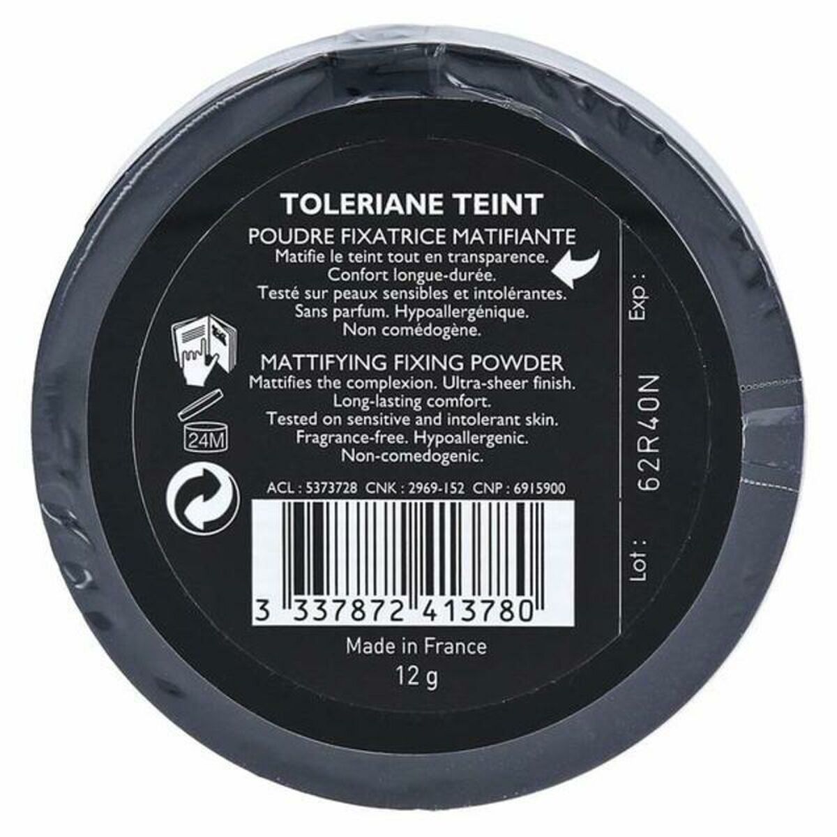 Make-up Fixing Powders La Roche Posay Toleriane Teint 13 g - Cosmova