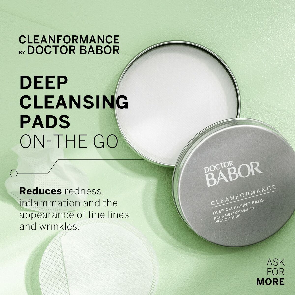 Make-up-Entferner-Tücher Babor Doc Clean Deep Cleansing 20 Einheiten-1