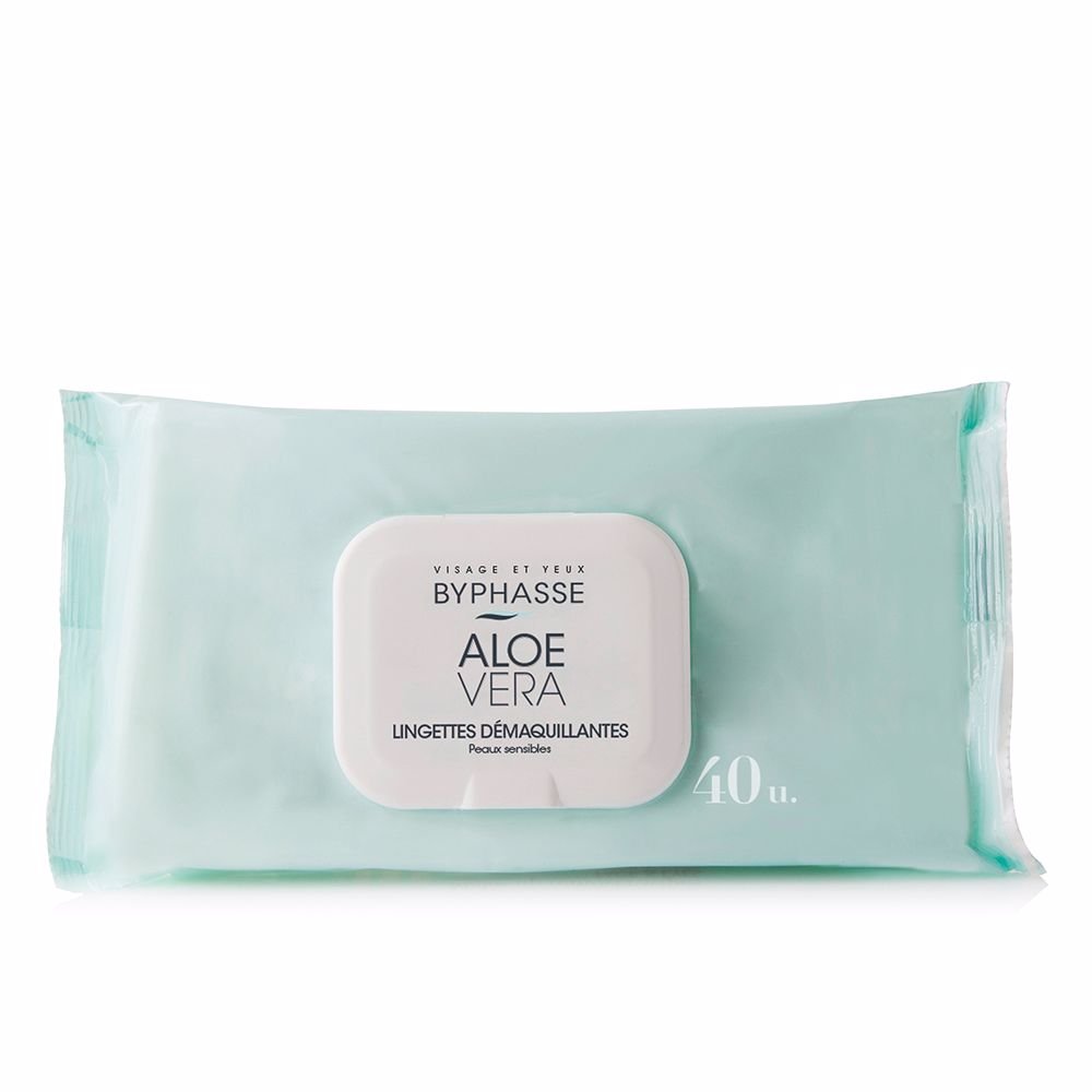 MAKEUP REMOVAL WIPES aloe vera 40 units - Cosmova