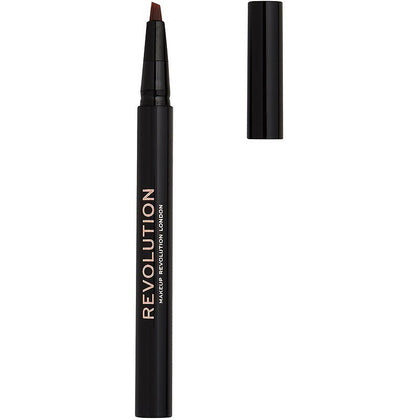 Makeup Revolution, Bushy Brow, crème Matita pour sopracciglia, Castano cenere, 0,5 ml
