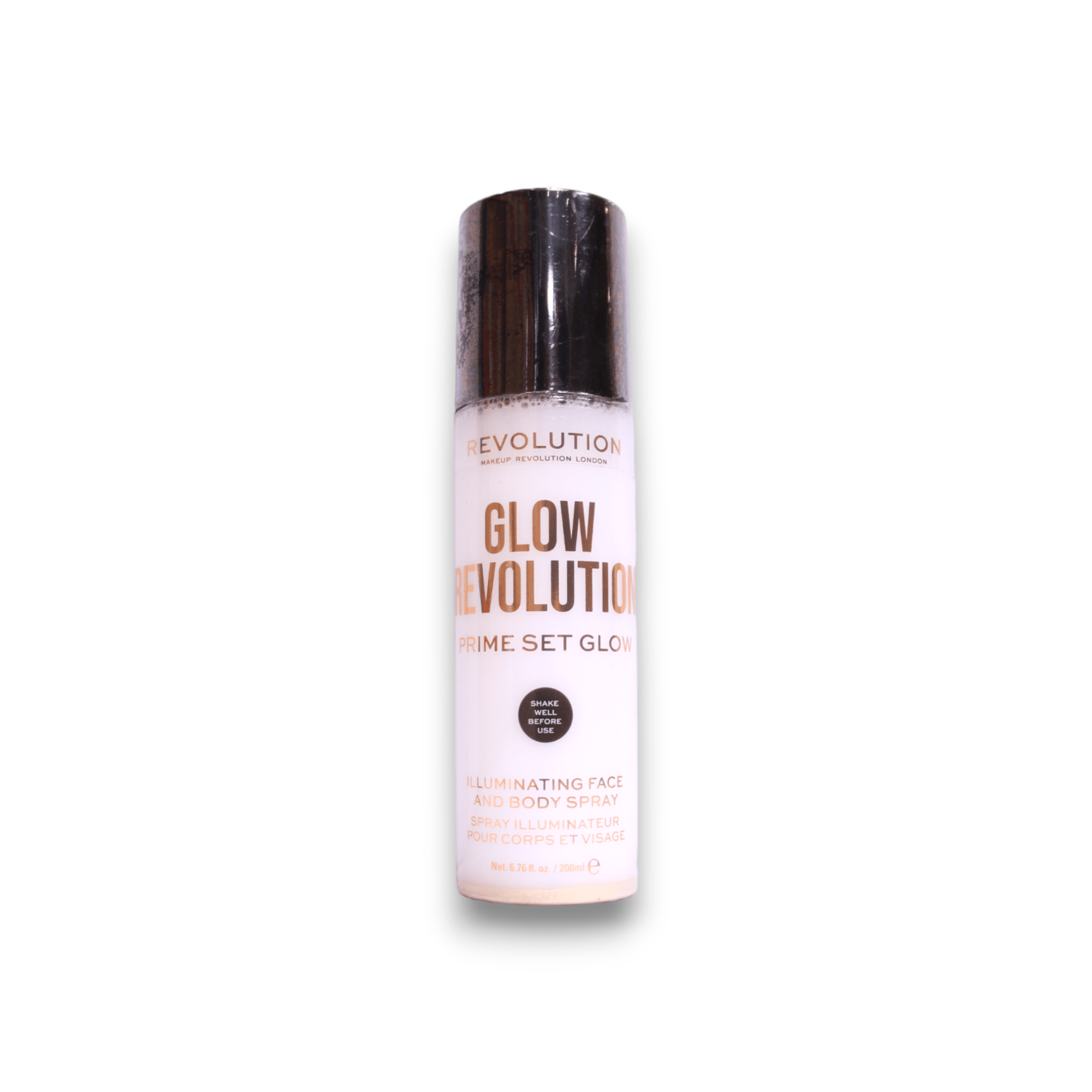 Makeup Revolution, Glow Revolution, Vegano, Illuminante, Spray, Per viso e corpo, 200 ml - Cosmova