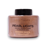 Makeup Revolution, Pearl Lights, Cipria illuminante libera, Notti di Savannah, 25 g - Cosmova