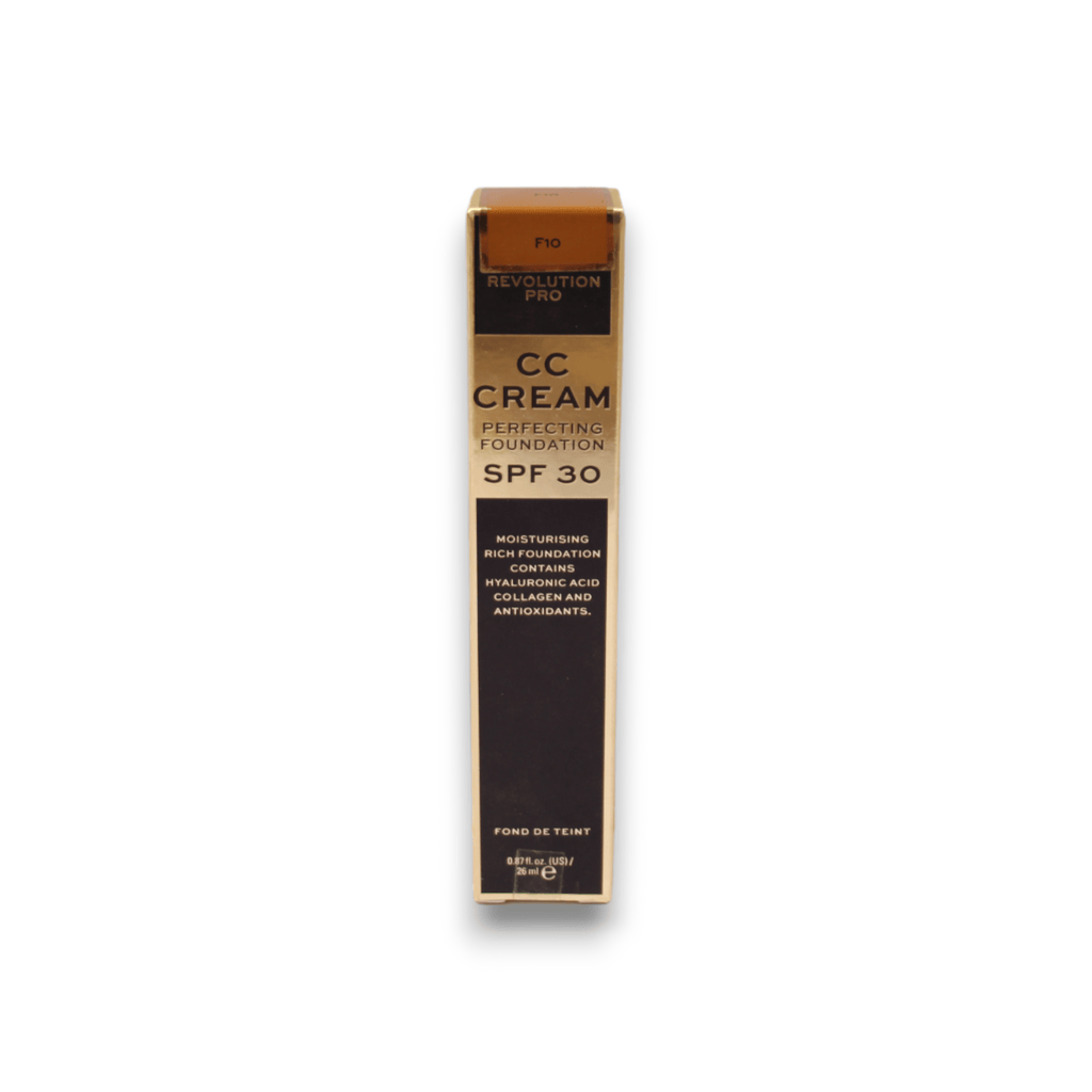 Makeup Revolution, Pro CC Perfecting, Crema CC, F10, SPF 30, 26 ml - Cosmova
