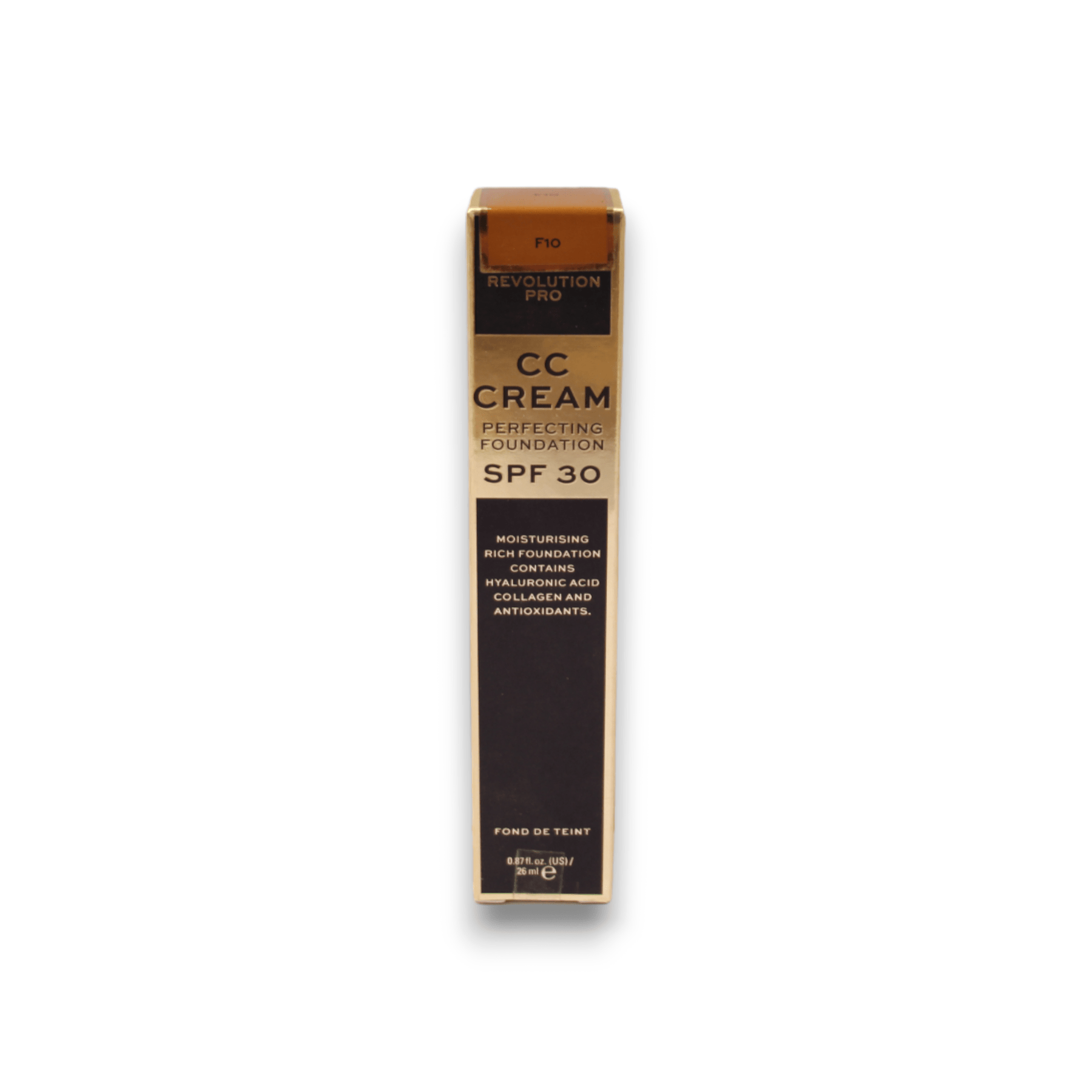 Makeup Revolution, Pro CC Perfecting, Crema CC, F10, SPF 30, 26 ml - Cosmova