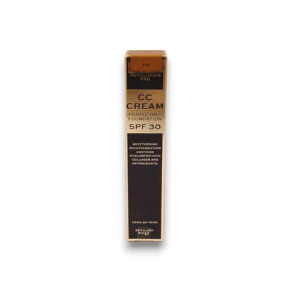 Makeup Revolution, Pro CC Perfecting, Crema CC, F10, SPF 30, 26 ml