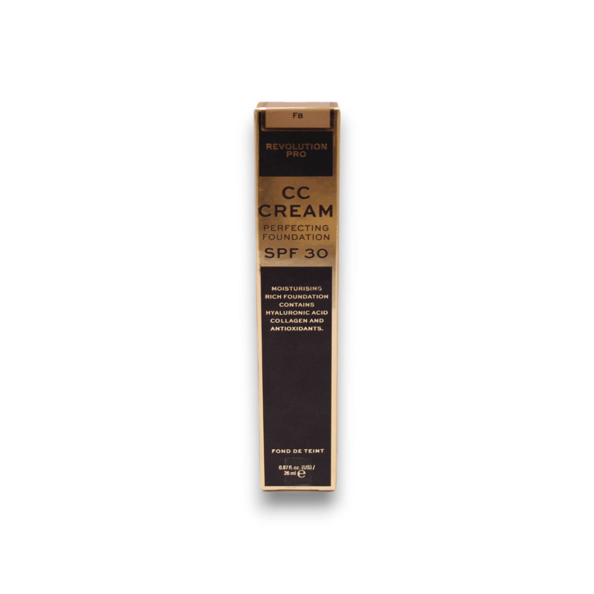 Makeup Revolution, Pro CC Perfecting, Crema CC, F8, SPF 30, 26 ml - Cosmova