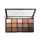 Makeup Revolution, Reloaded Palette, Palette per gli occhi, Matte di base, 15x, 1.1 g - Cosmova