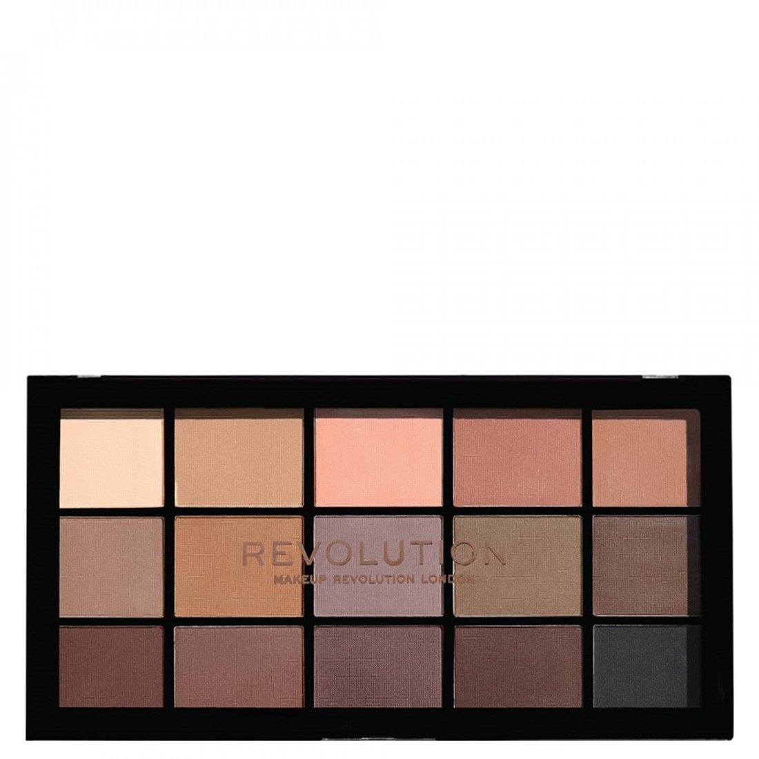 Makeup Revolution, Reloaded Palette, Palette per gli occhi, Matte di base, 15x, 1.1 g - Cosmova