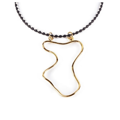 Collier MALAWI #or brillant 1 u