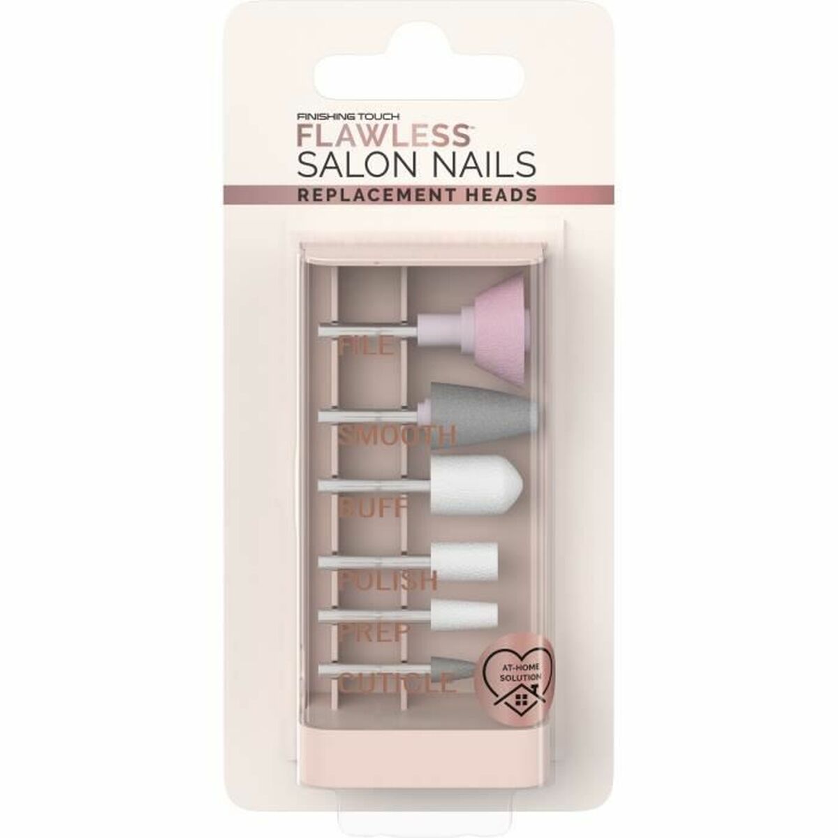 Set manicure e pedicure FLAWLESS Salon Nails 6 Pezzi-0
