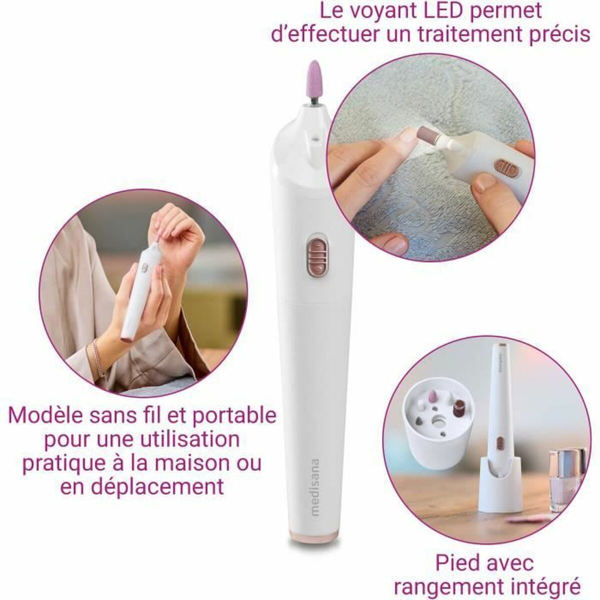 Set manicure e pedicure Medisana MP900-7