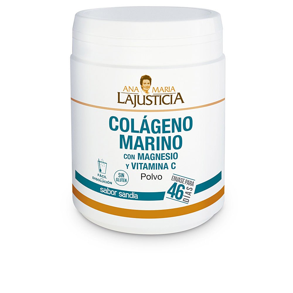Collagène marin au magnésium et vitamine C, arôme pastèque, poudre 135 g-0