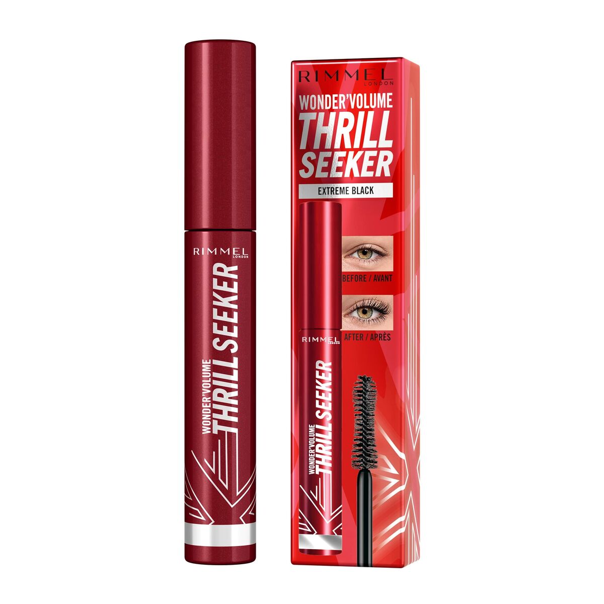 Máscara de pestañas Rimmel London Wonder Volume Thrill Seeker Extreme Black 8 ml-0