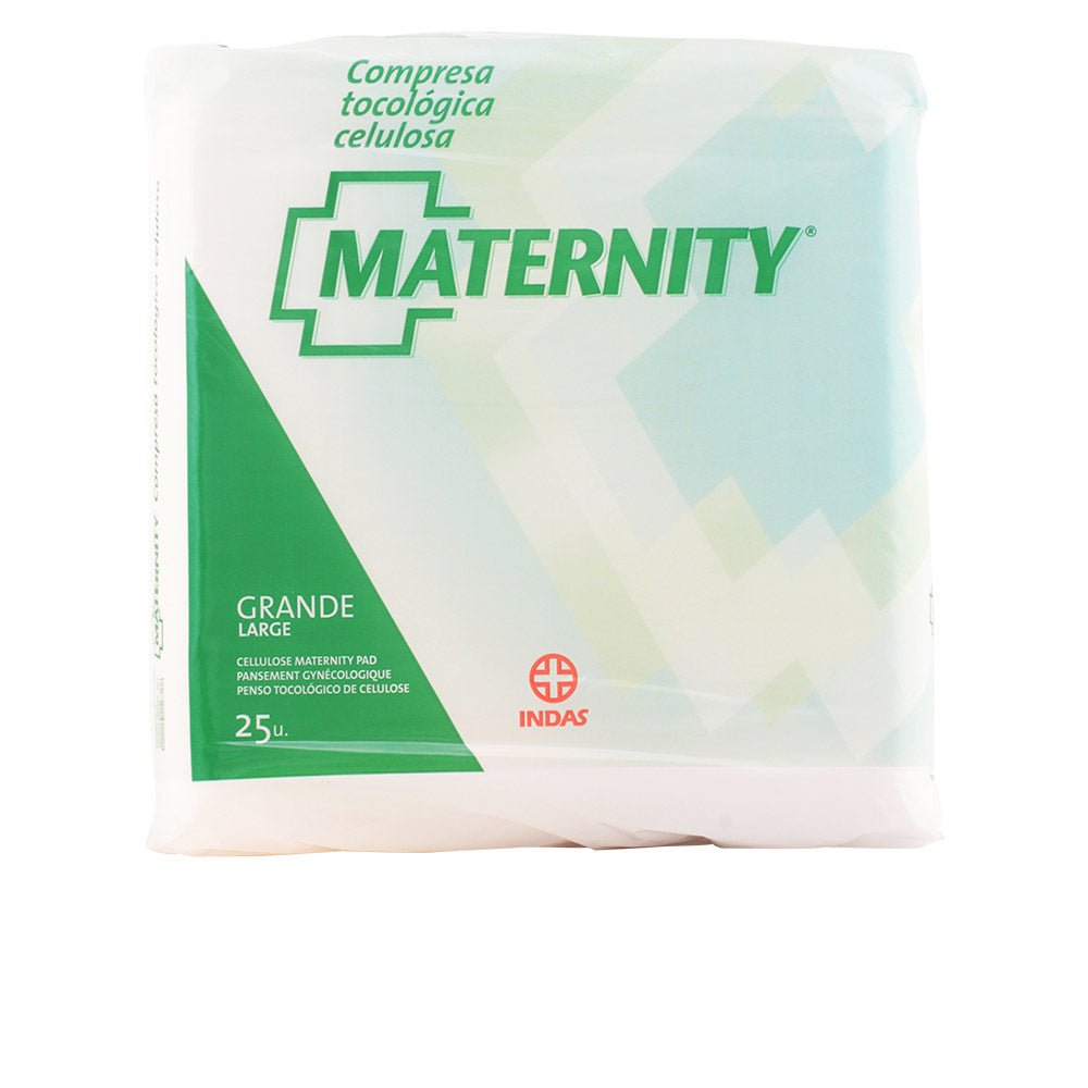 MATERNITY compresa celulosa anatomica grande 25 u-0