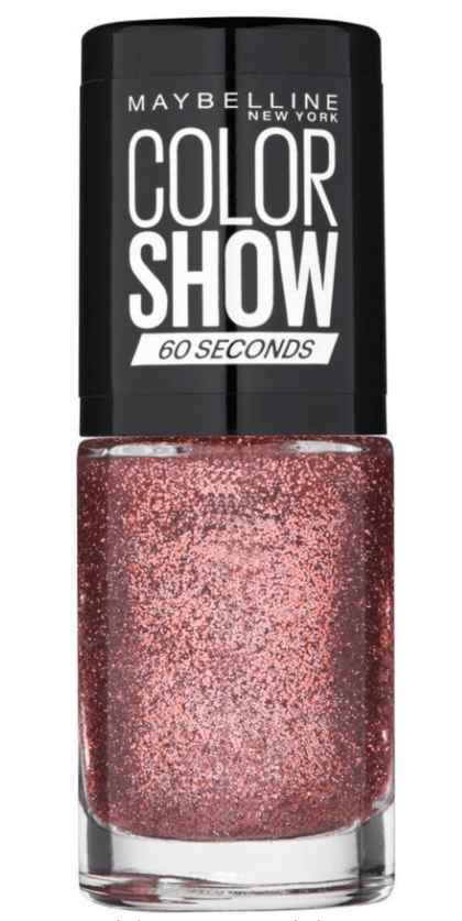 Maybelline, Color Show 60 Seconds, Smalto per unghie, N. 331, Abito da festa rosa, 7 ml
