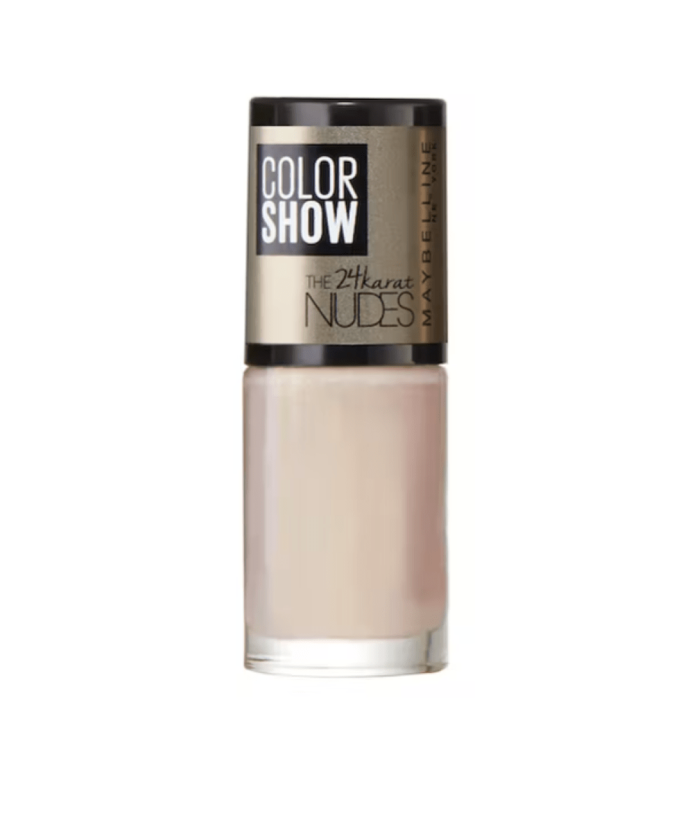 Maybelline, Color Show The 24 Karat Nudes, Smalto per unghie, N. 475, Seta di diamante, 7 ml - Cosmova