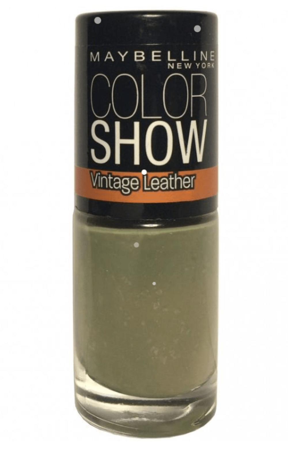Maybelline, Color Show Vintage Leather, Smalto per unghie, N. 208, Salvia Verde Base, 7 ml - Cosmova