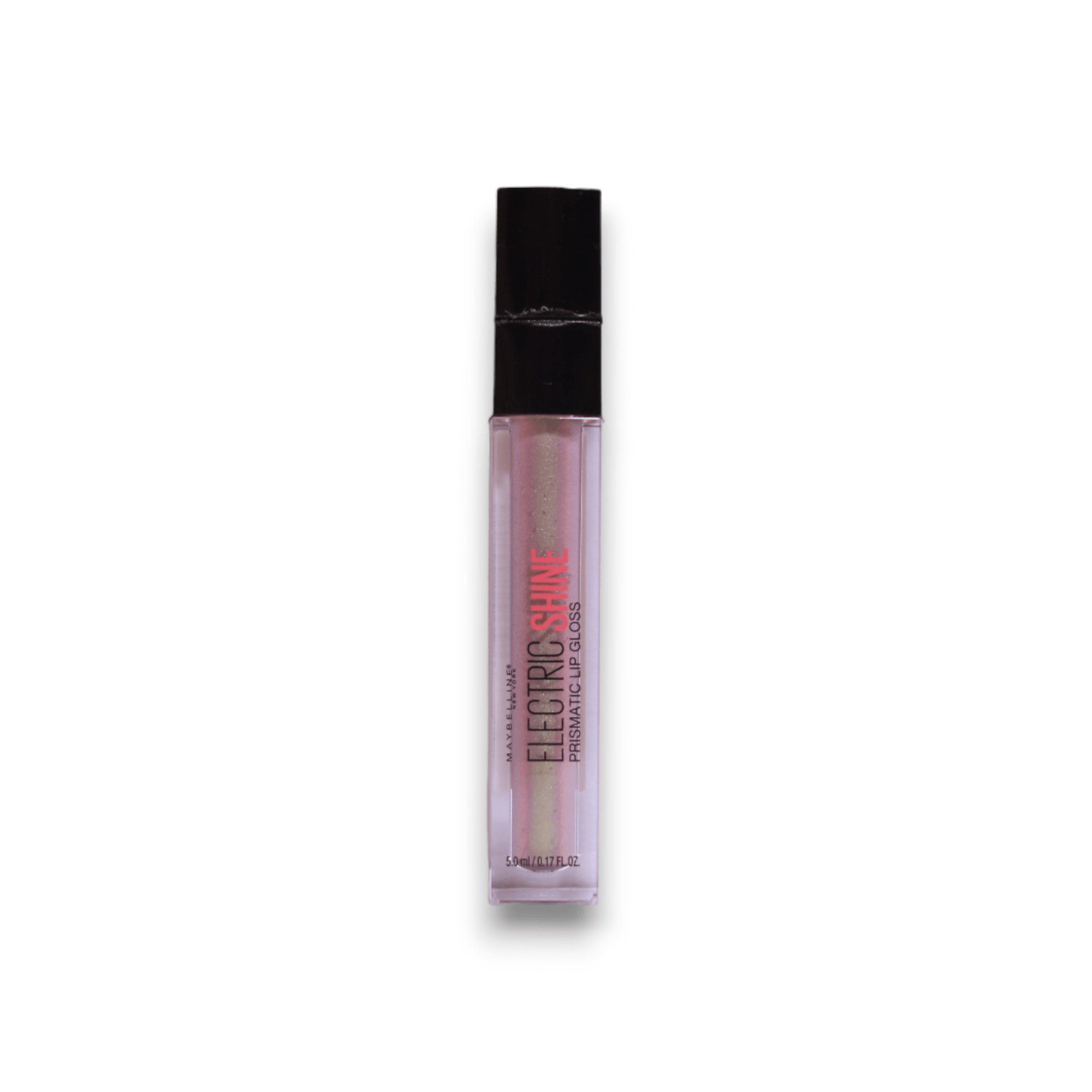 Maybelline, Electrio Shine Prismatic, Lucidalabbra, 155, Metallo illuminato dalla luna, 5 ml - Cosmova